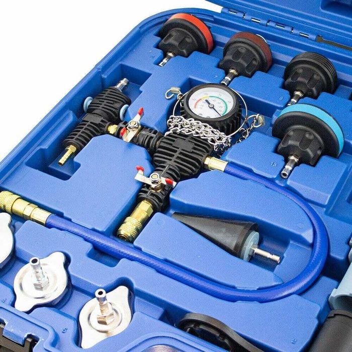 Tester szczelności układu chłodzenia 28 el. walizka