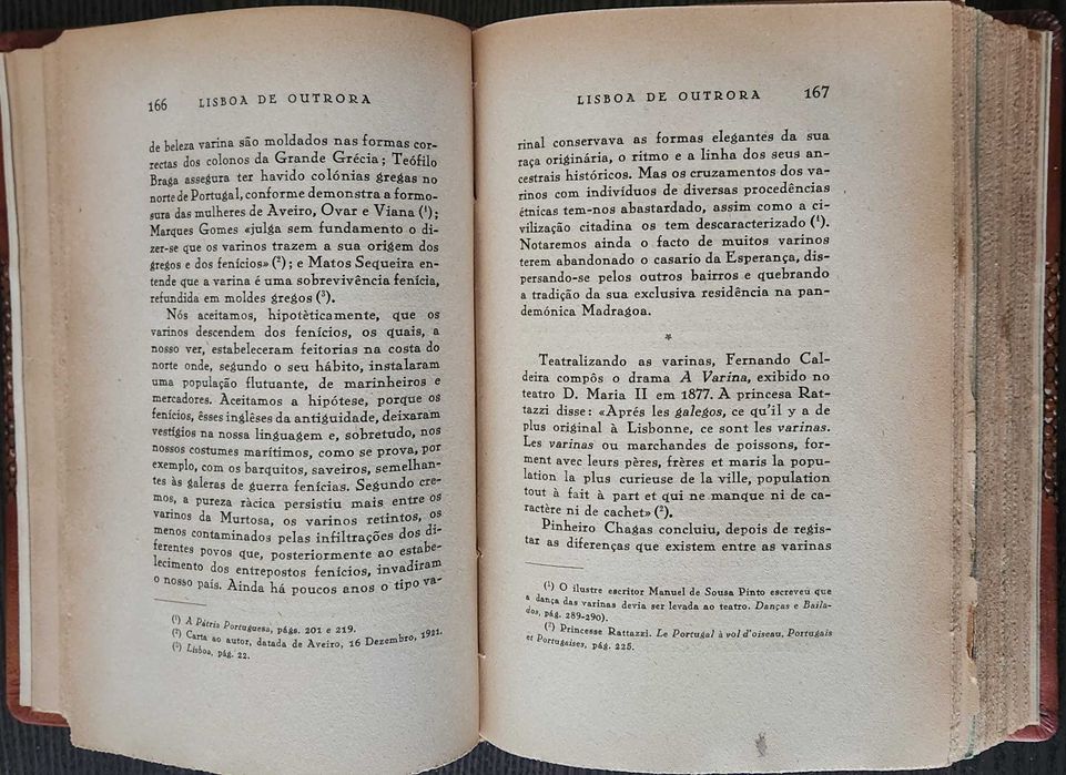 João Pinto de Carvalho (Tinop)- Lisboa de Outrora [in 8º monovolume]
