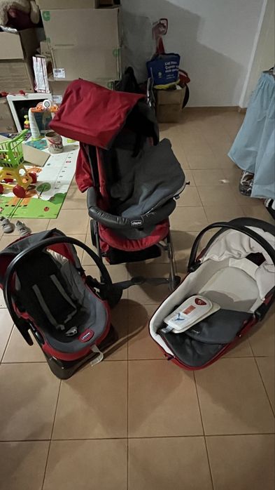 Trio Chicco em bom estado