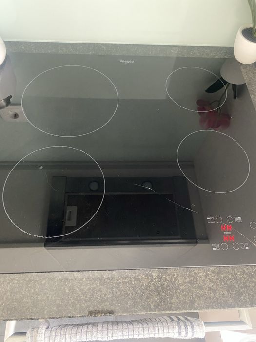 Placa vitrocerâmica whirpool