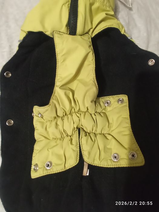 Обувь и желтки, и толстовка