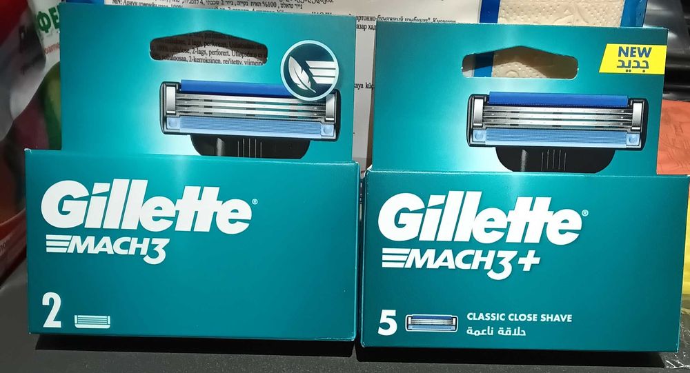 Недорого бритвы Gillette м/ж и катриджи к ним. Производство Германия.