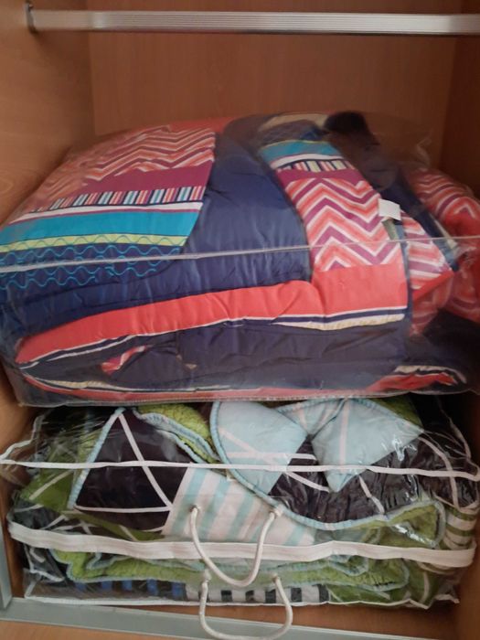 2 edredão tamanho grande, quente - novos