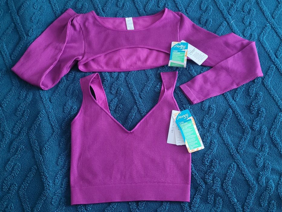 Top z bluzeczką sloggi prążek r.S.