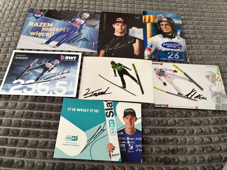 Autografy skoki narciarskie