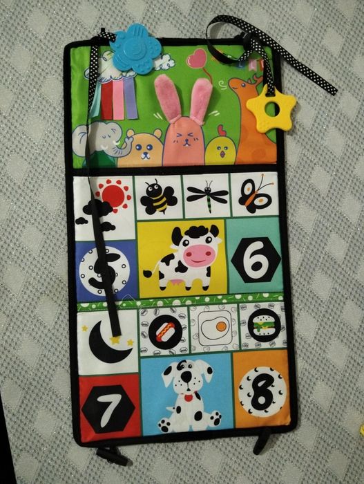 Розвиваюча книжка з дзеркалом, яка складається.