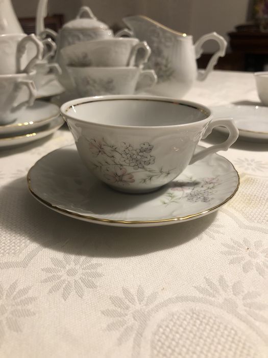 Servico de café estilo clássico/vintage64738754816387122