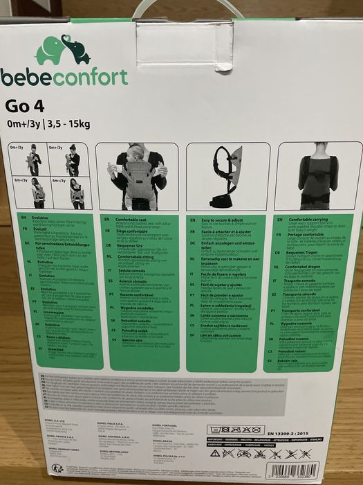 Marsupio bebeconfort NOVO Caixa