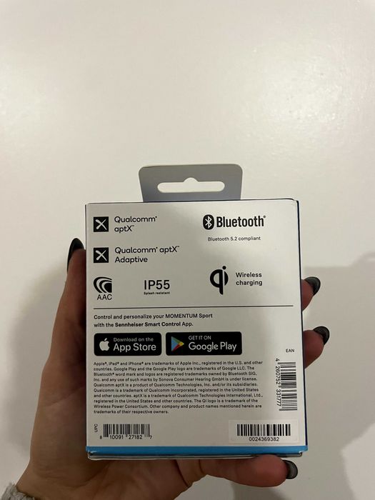 Auriculares Sennheiser Momentum Sport novos