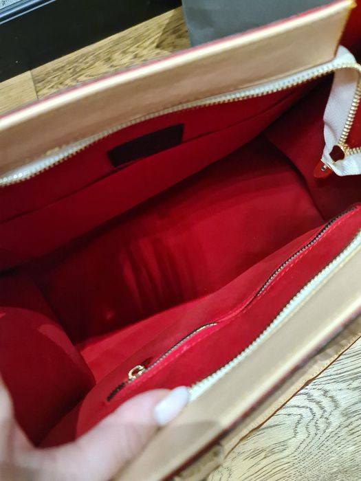 Duża torba damska aktówka shoperka Louis Vuitton LV