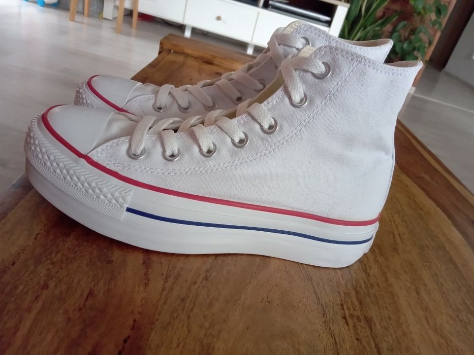 Converse trampki na platformie rozmiar 37