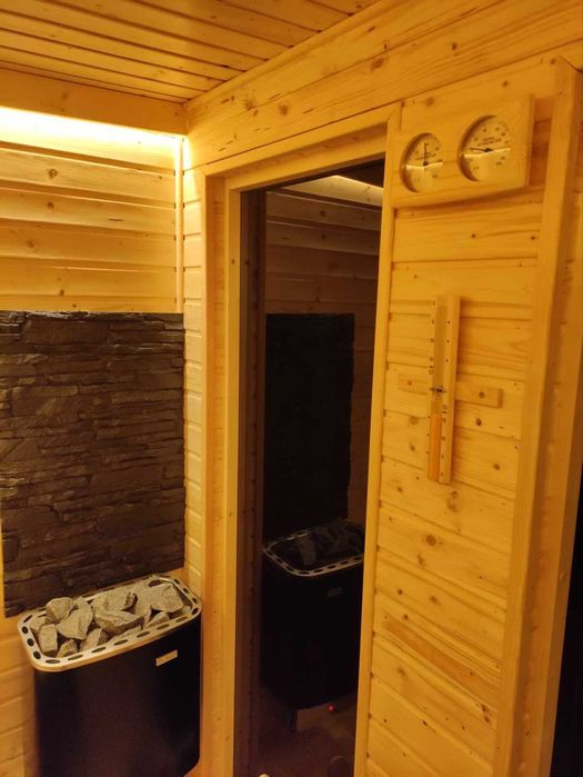 Sauna Ogrodowa | TERMO SOSNA | Konstrukcja C24 | MONTAŻ GRATIS
