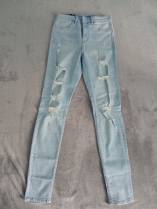 Nowe jeansy damskie H&M r. 38