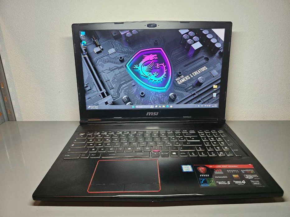 Ігровий ноутбук MSI i7\GTX1070 8 GB\16RAM