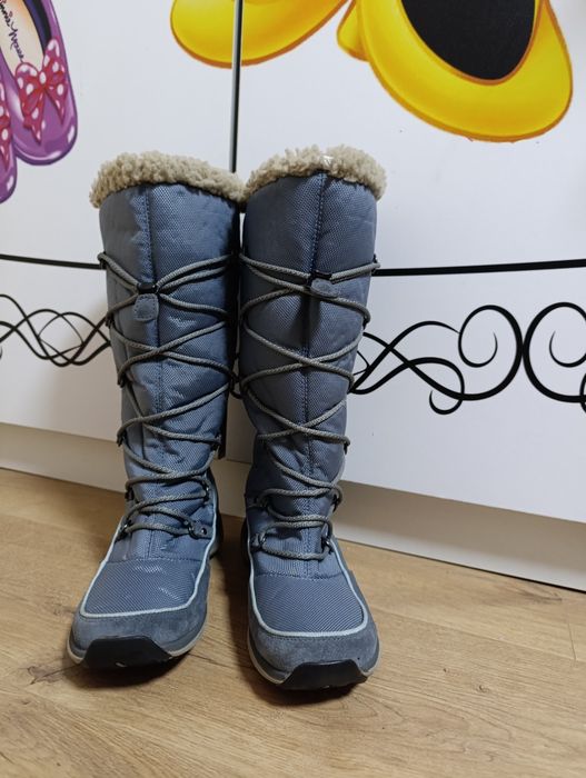 Зимові черевики чоботи Clarks WaweWalk Gore-Tex 38-38,5 розмір, 24 см