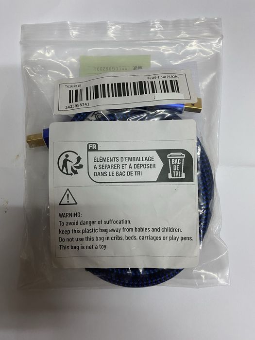 Cabo de Dados USB A para USB B Quadrado