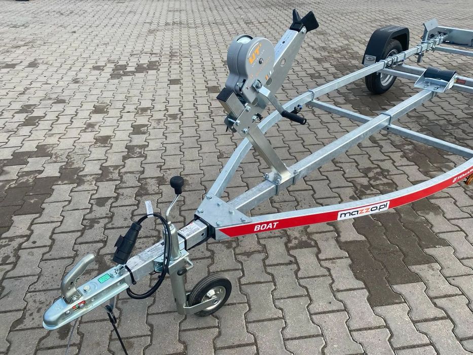 Temared Dostawa Przyczepka Podłodziowa Dmc750kg Łódź Do 5,3M