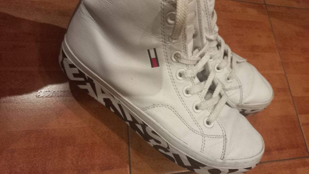 Шкіряні хайтопи Tommy Hilfiger