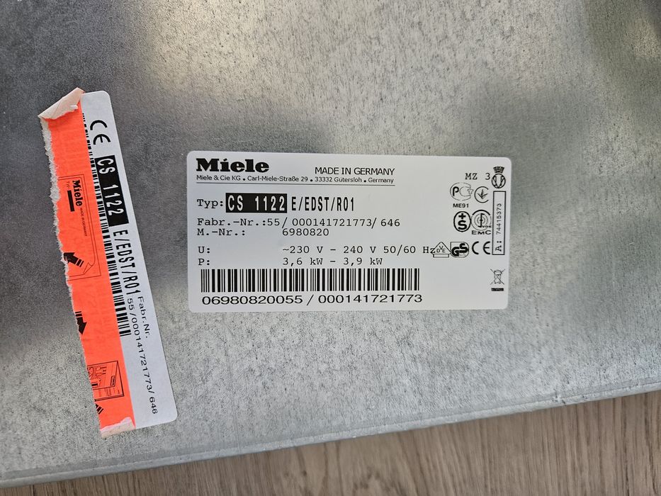 Kit 3 Placas Modulares Miele ProLine CombiSet (Vitrocerâmica + Wok Indução)