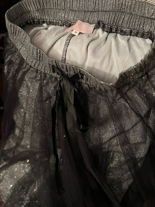 ідеальна спідниця чорна/срібляста