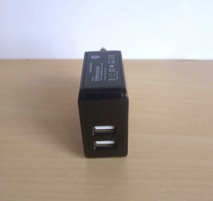 Ładowarka 2xUSB-A 5V 3,1A AC/DC Adapter