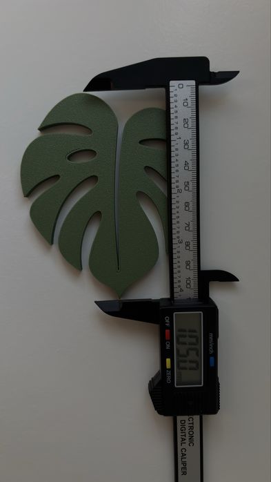Conjunto de porta copos - Folha de Monstera (costela de Adão)