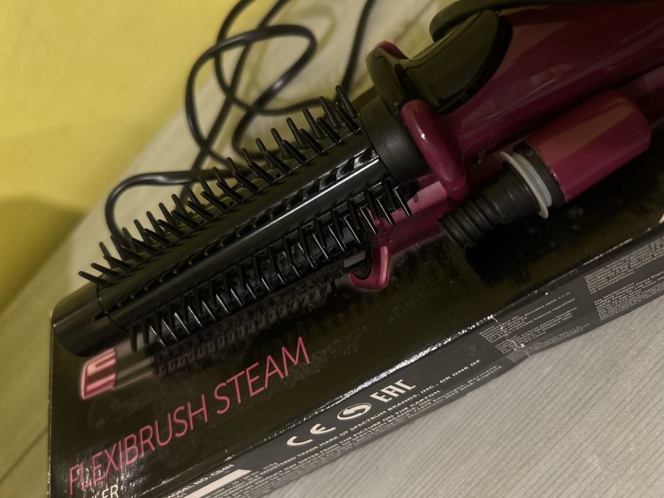 Щітка-випрямляч для волосся Remington CB4N Flexibrush Steam