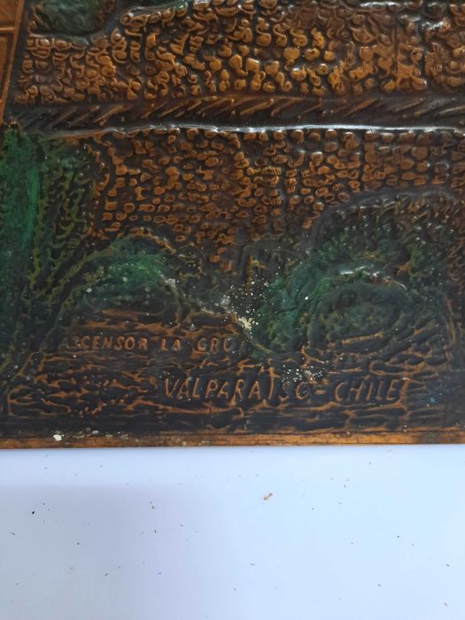 Quadro artesanato chileno
