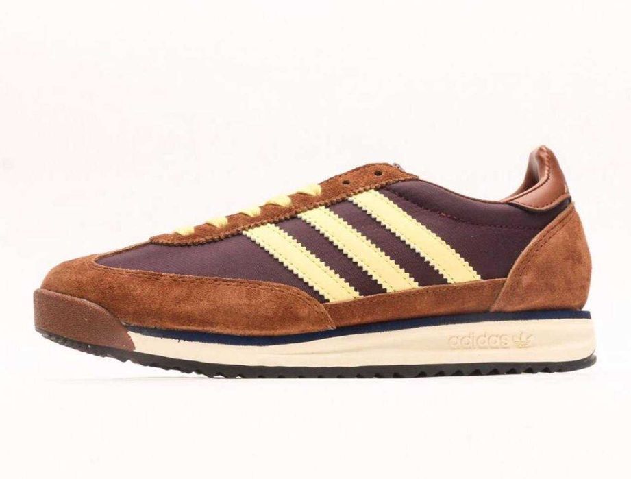 Унисекс замшевые кроссовки Adidas SL 72 замшеві кросівки адидас сл 72