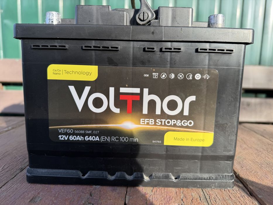 Акб EFB 60Ah 640A , акумулятор