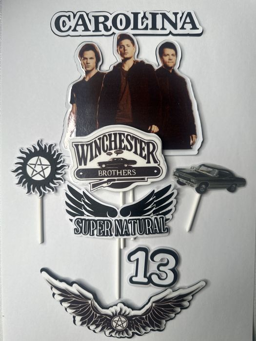 Topo de bolo por encomenda ou pronta entrega