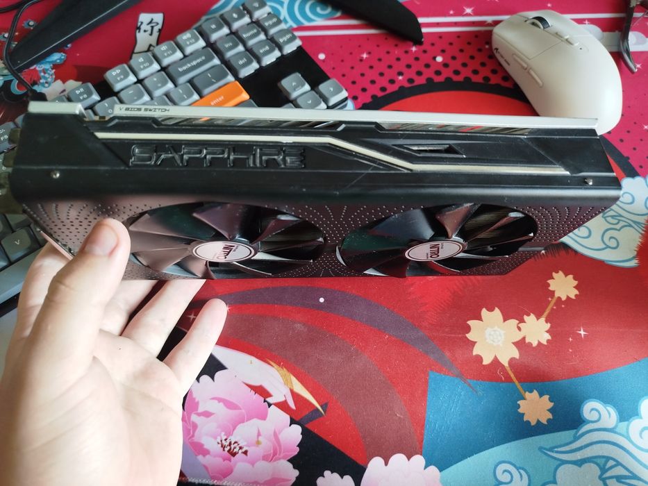 Видеокарта Rx 480 4 gb sapphire nitro+