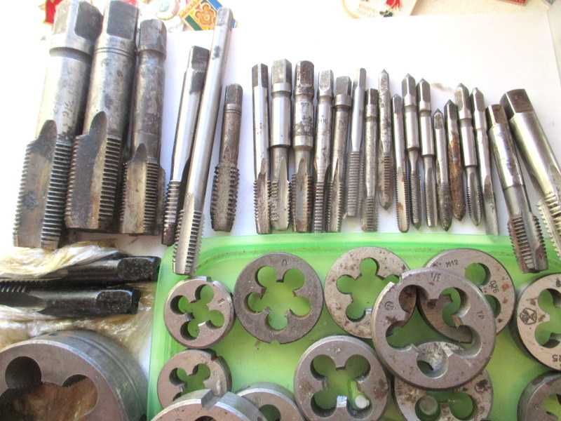 Метчики и плашки времен СССР