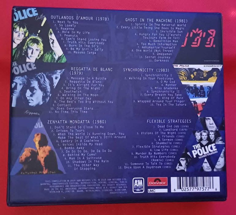 The Police – Every Move You Make (The Studio Recordings) BOX CD