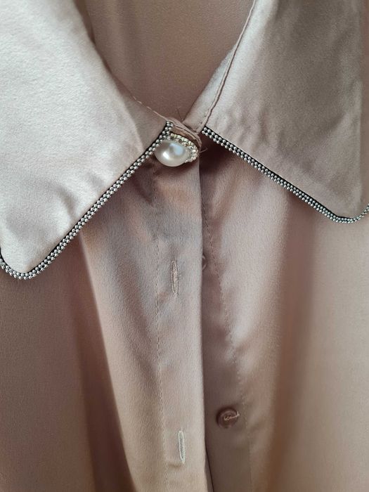 Elegant Camel Blouse