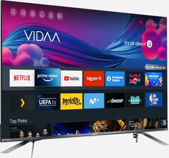Nowy TV Hisense 55”  4K UHD WIFI Smart TV