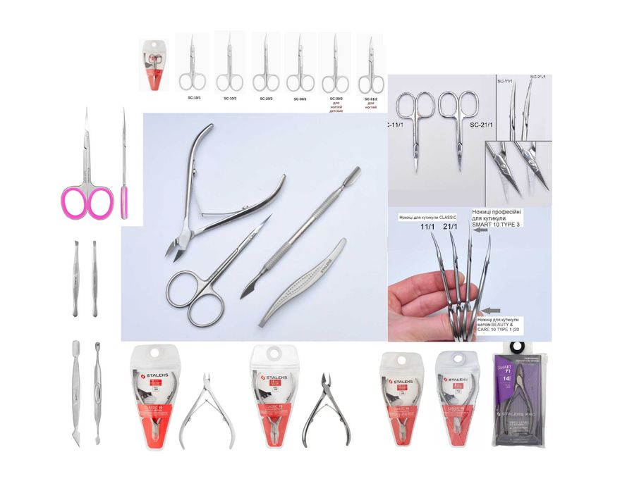 Маникюрные ногтевые кусачки ножницы Сталекс оригинал Classic накожницы