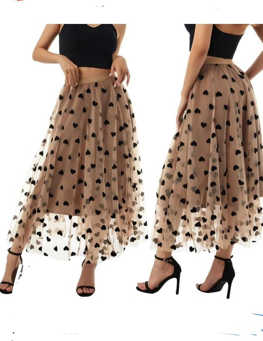 Нарядна фатінова спідниця р 46-48