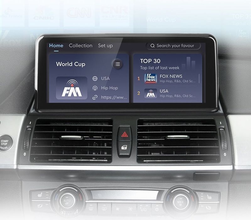 BMW X5 E70 / X6 E71 – Radio Android 10,25” CarPlay