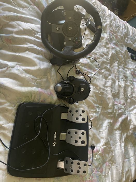 Logitech G920 Driving Force Volante e Pedais para Xbox Series/Xbox One/PC/Mac Preto