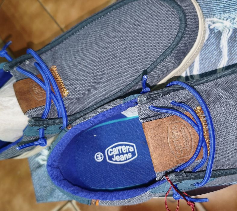 Мокасины летние CARRERA JEANS,HEY DUDE , ткань, пена 41-44р