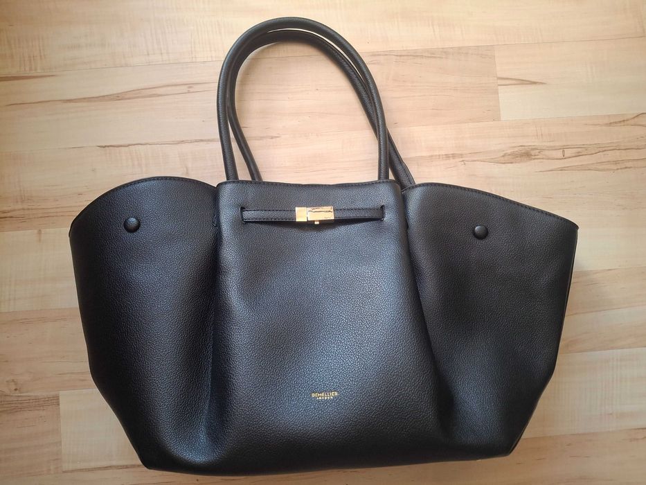 Duża elegancka torebka shopperka damska