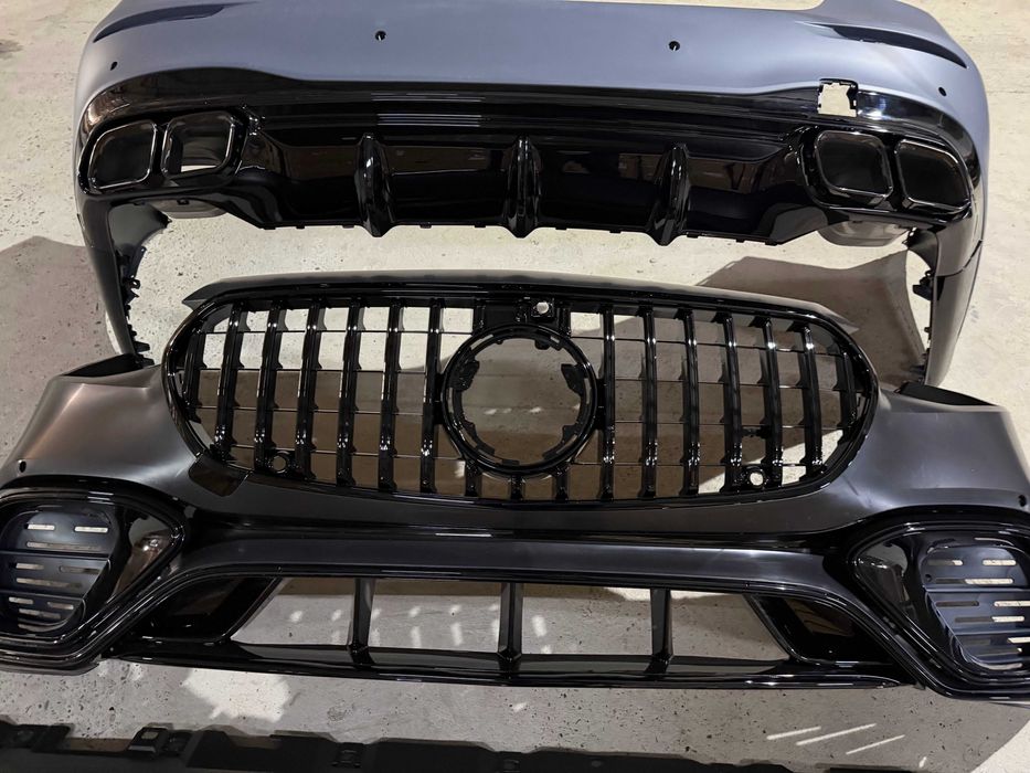 обвіс стиль S63 AMG мерседес с клас W223 2020-2025 року бампер 223