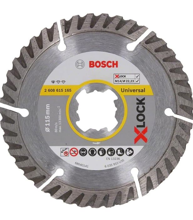 Disco de corte diamante Bosch Professional X-LOCK  115mm