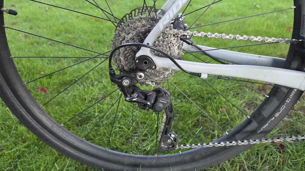 Rower Ridley Kanzo Alu gravel Shimano GRX karbon- uzywany, alestan bdb