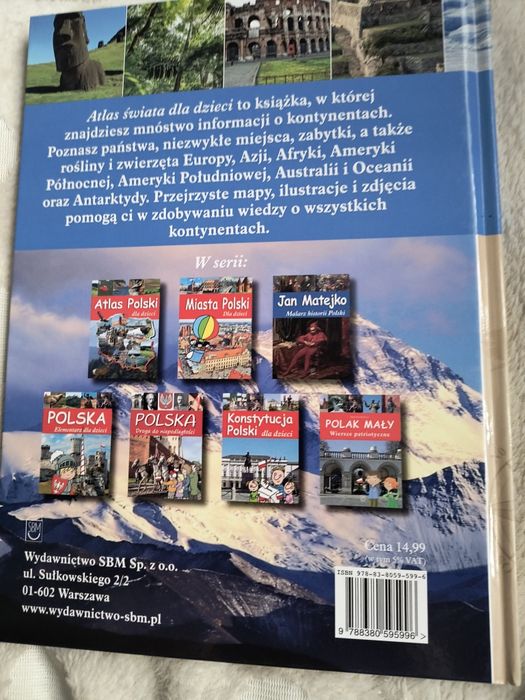 Atlas świata dla dzieci