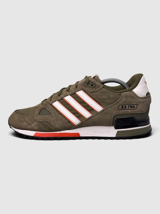 Buty Sportowe Adidas ZX 750 Biały Khaki Rozmiar 43 1/3