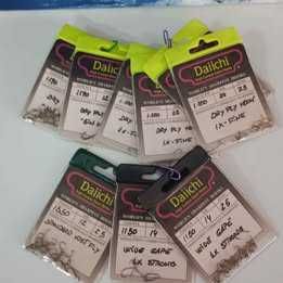 carteiras de anzóis de carbono Daiichi #