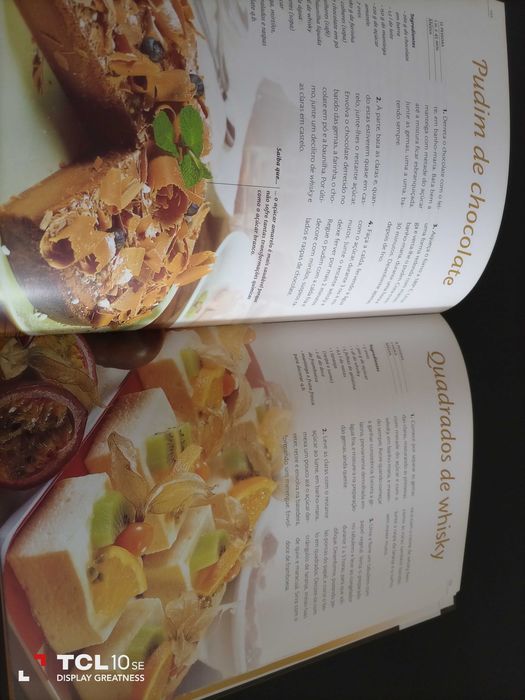 Livro com receitas - O requinte do whisky