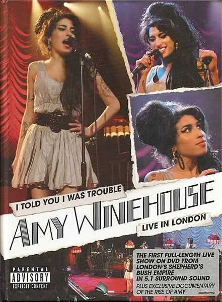 DVD I Told You I Was Trouble - Amy Winehouse Live in London